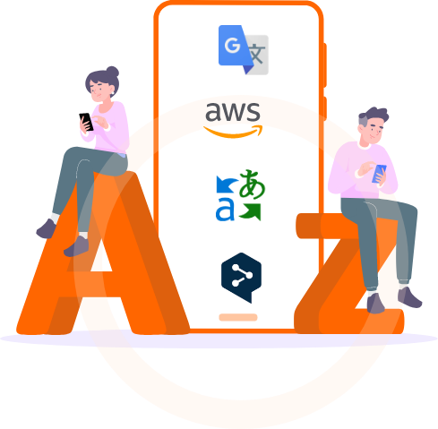 Translate message text